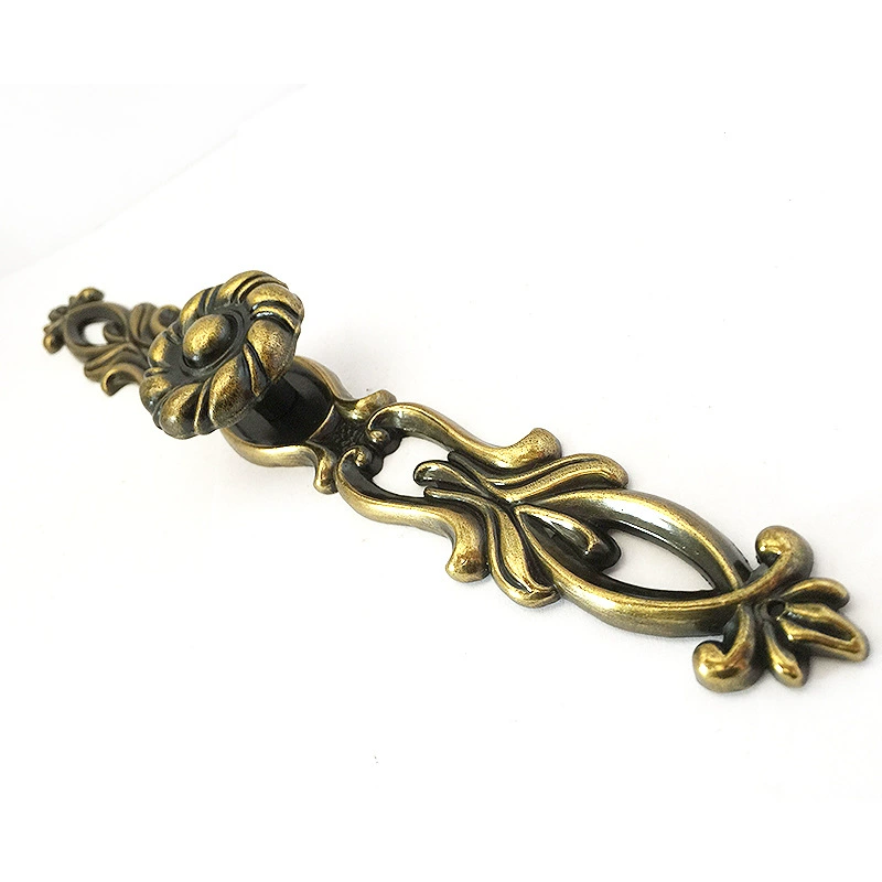 Factory supply coffee ancient polishing American decorative zinc alloy furniture furniture accessories, cabinet wardrobe handle