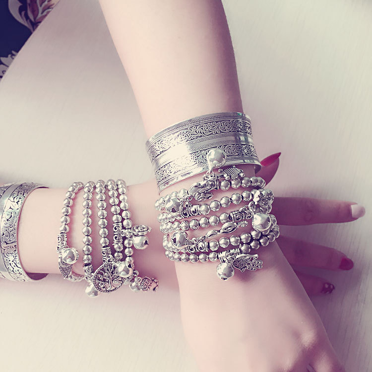 Ethnic beaded bracelet