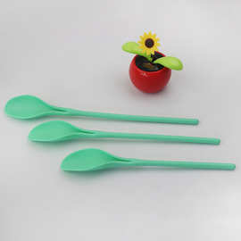 供应优质 爆款优质塑料长柄 沙拉搅拌勺3件套 厨房烘培冰激淋搅拌
