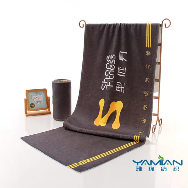 Sports fitness towel microfiber fabric super comfortable strong absorbent professional manufacturers wholesale