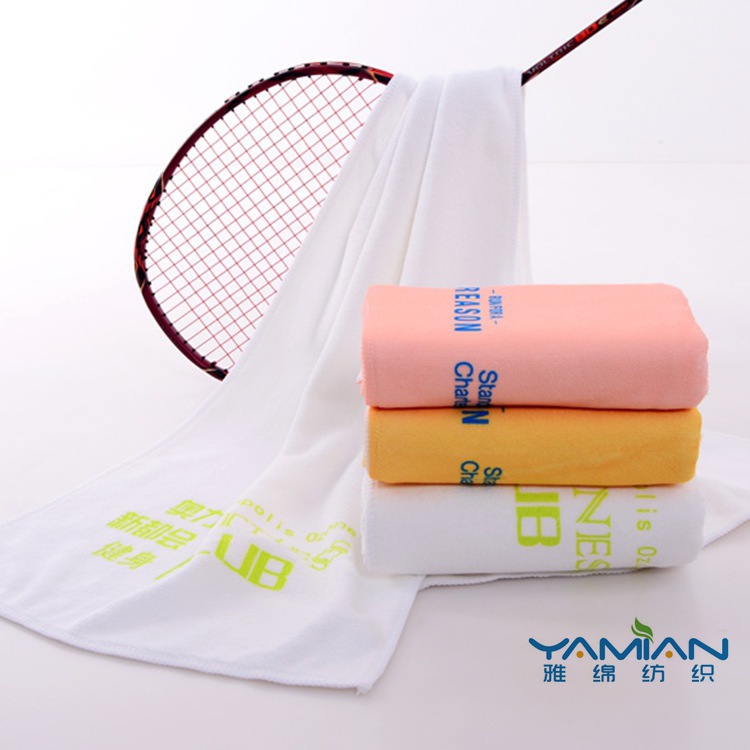 Sports Towel Microfiber Printed Towel Fitness Running Event Special Towel Pattern Size