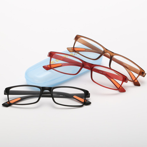 老花镜厂家批发超轻江湖眼镜 TR90时尚经典 树脂男女眼镜8001