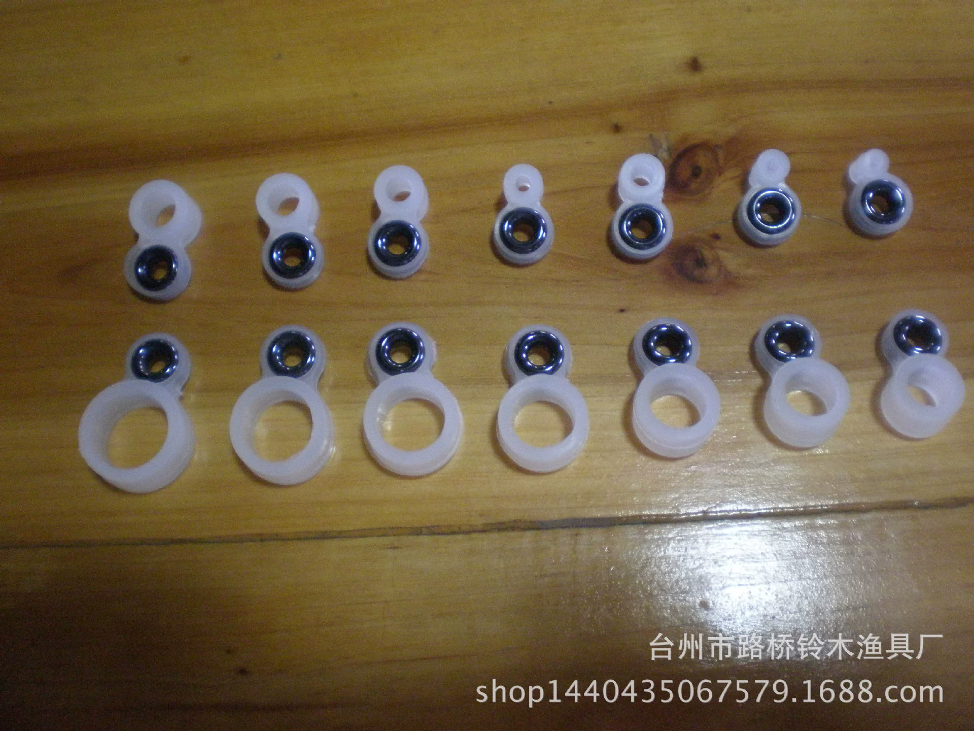 Fishing gear wholesale wire ring ceramic porcelain eye silicone rings wire crossing ring road sub -fish rod accessories