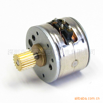 供应万至达φ15mm步进马达.，用于微型打印机，医疗器械上.