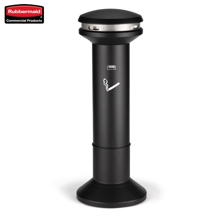 [in stock] Lebomei Large Capacity Cigarette Tube Shopping Mall Ash Trash Bin Outdoor Vertical Ash Column 9W34
