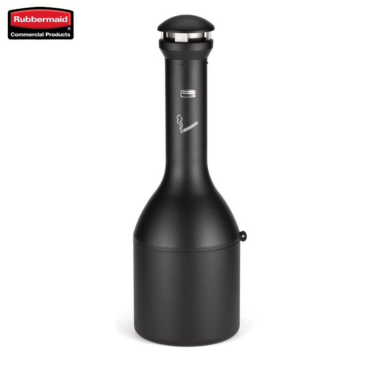 Le Baimei Rubbermaid Traditional Cigarette Pipe Shopping Mall Ash Trash Bin Vertical Ash Column 9W33