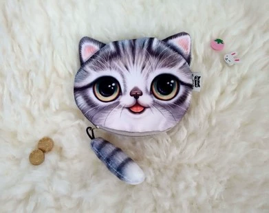 Мультяшный кошелек, держатель карт, маленькая органайзер сумка
