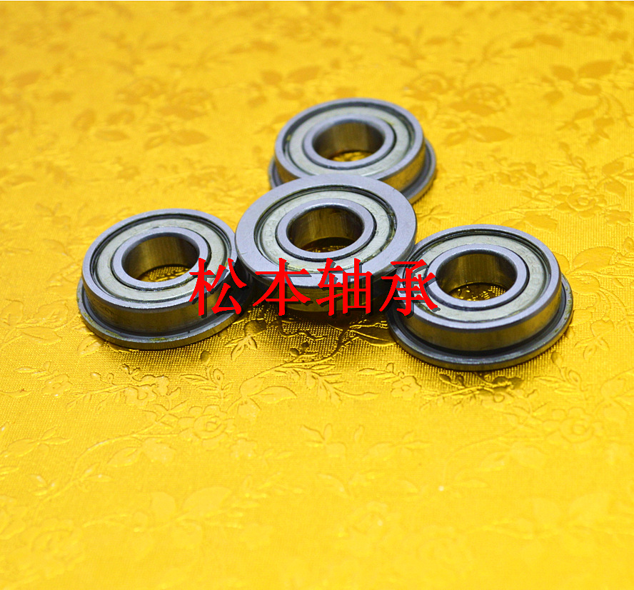 供应F606ZZ轴承 带边6*17*6mm法兰轴承