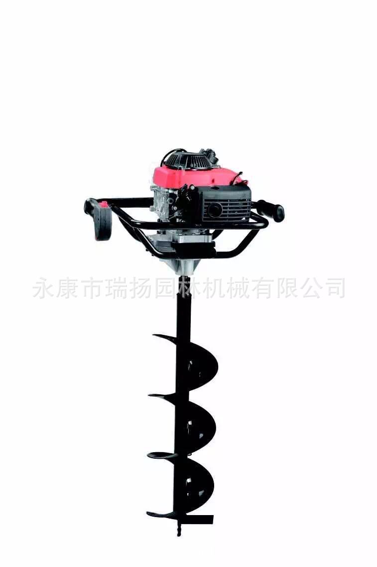 地钻 茶树收割机 汽油机 二冲程挖坑机 钻头