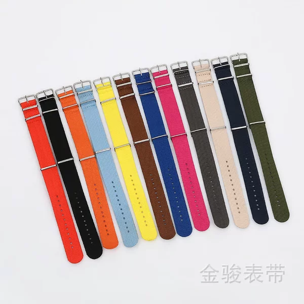 Leather Watch Strap Ultra-Thin Calfskin Bamboo Crocodile Pattern Color Watch Strap Thin Waterproof for Men and Women