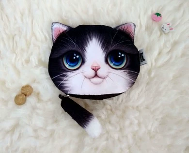 Мультяшный кошелек, держатель карт, маленькая органайзер сумка
