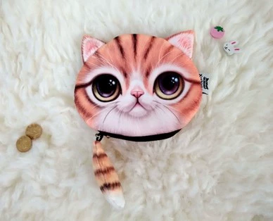 Мультяшный кошелек, держатель карт, маленькая органайзер сумка