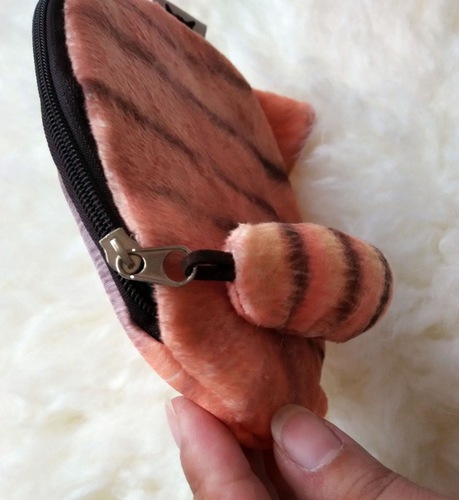 New Little Tail Cat Coin Purse Cute Cartoon Cat Head Storage Bag Personalized Creative Fashion Small Purse