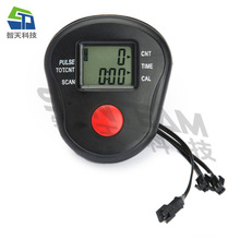 厂家批发迷你踏步机次数表 健身器材电子计步器 美腰机显示仪表