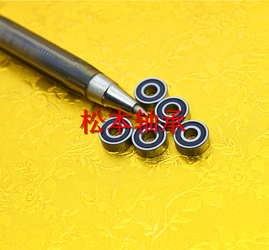 厂家直销623-2RS微型电机轴承 3*10*4mm橡胶密封盖