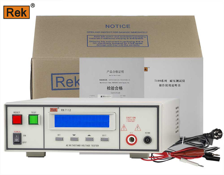 正品美瑞克RK7112程控耐压测试仪 0-6KV程控交流耐压绝缘测试仪