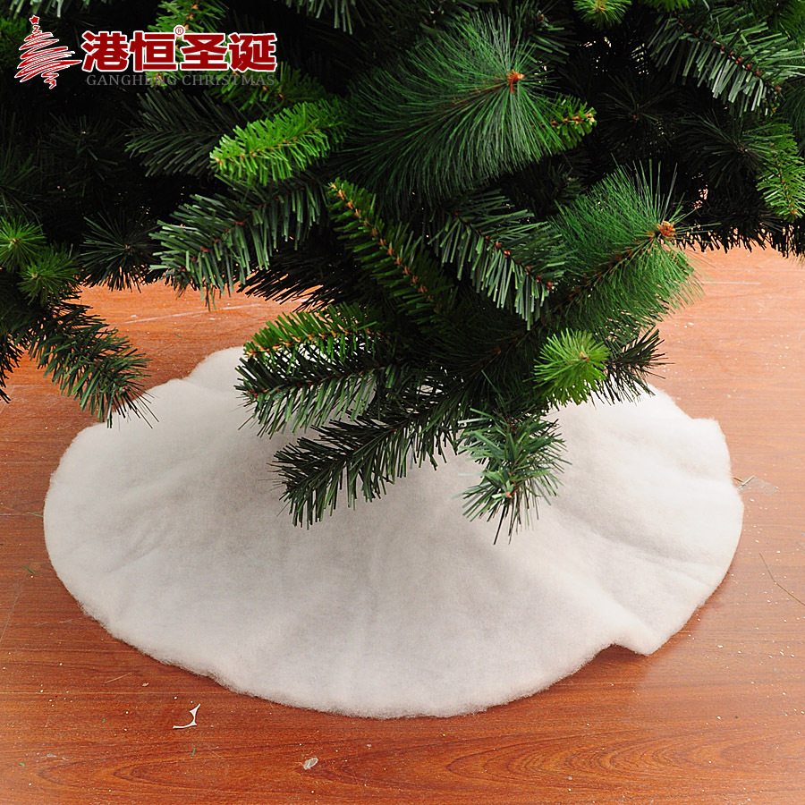 Nieve Artificial Simulada, Algodón Blanco, Nieve de Polipropileno, Falda para Árbol de Navidad, Decoraciones para Árbol de Navidad, 70-90 cm, Suministros de Decoración Navideña
