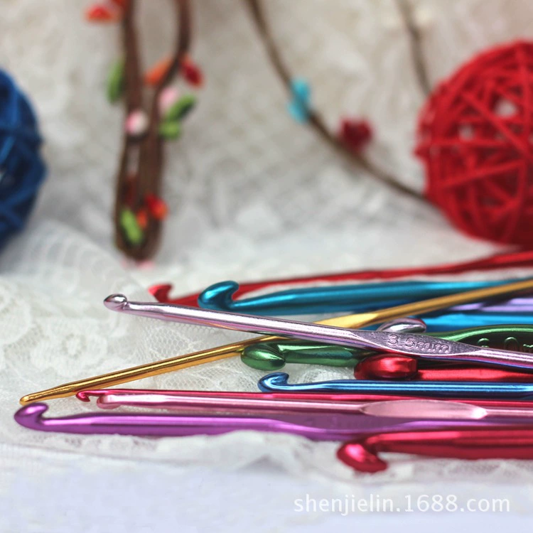 Высококачественная металлическая связанная/плетёная crochet? напрямую фабрика продажи алюминиевый сплав