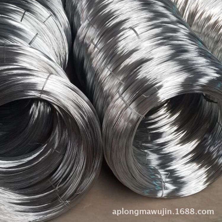 厂家供应1.2mm镀锌铁丝18#铁亮定型硬丝农业种植搭架铁丝硬铁丝