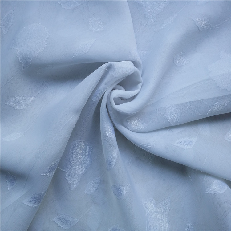 厂供 新款流行面料时尚 新款牡丹花剪花提花布料   JS-D-XF0018