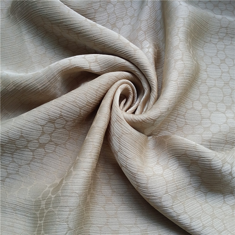 厂家直供提花布料 面料色丁高捻  JS-D-XF0006