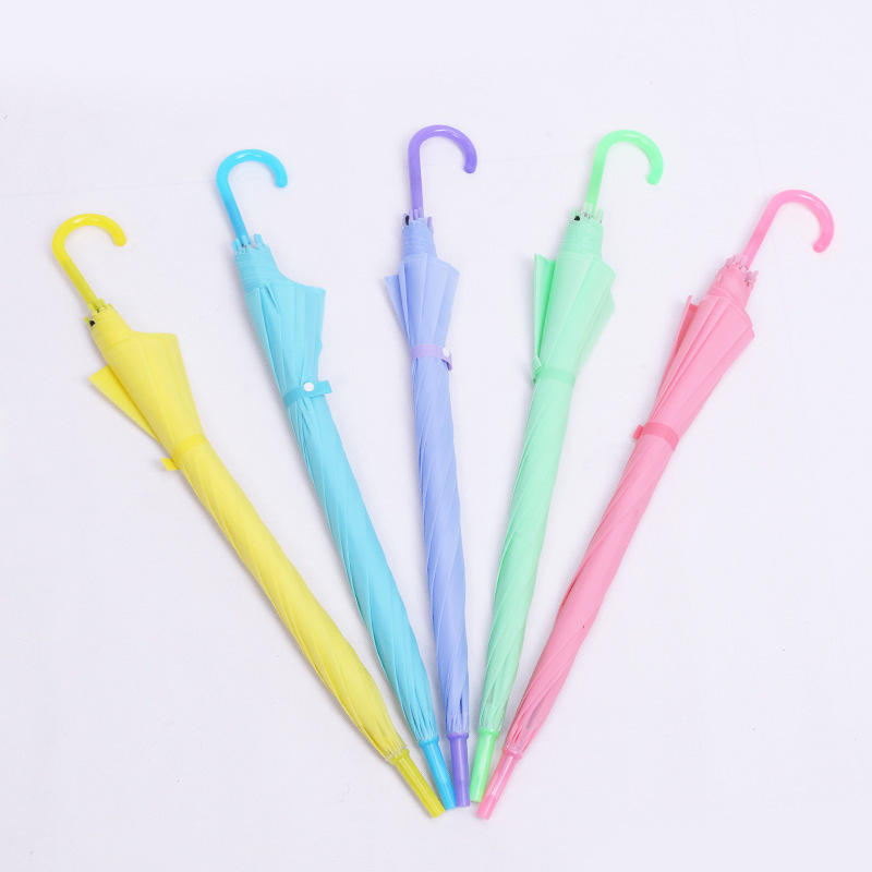 Factory supply 53.5*8k green transparent umbrella gift umbrella can be printed logo leisure umbrella wholesale