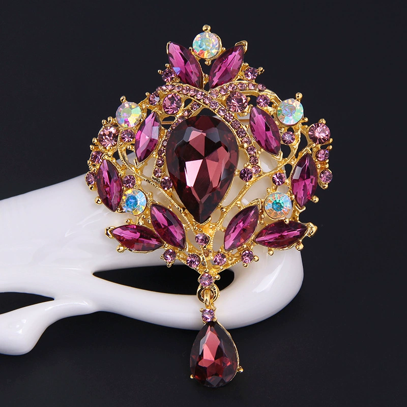 Металлическая брошь-брошь лацкан-European-стиль, физические