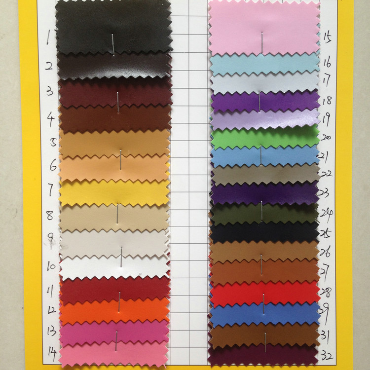 现货 平板光面PVC皮革面料  包装贴皮仿皮人造革皮料