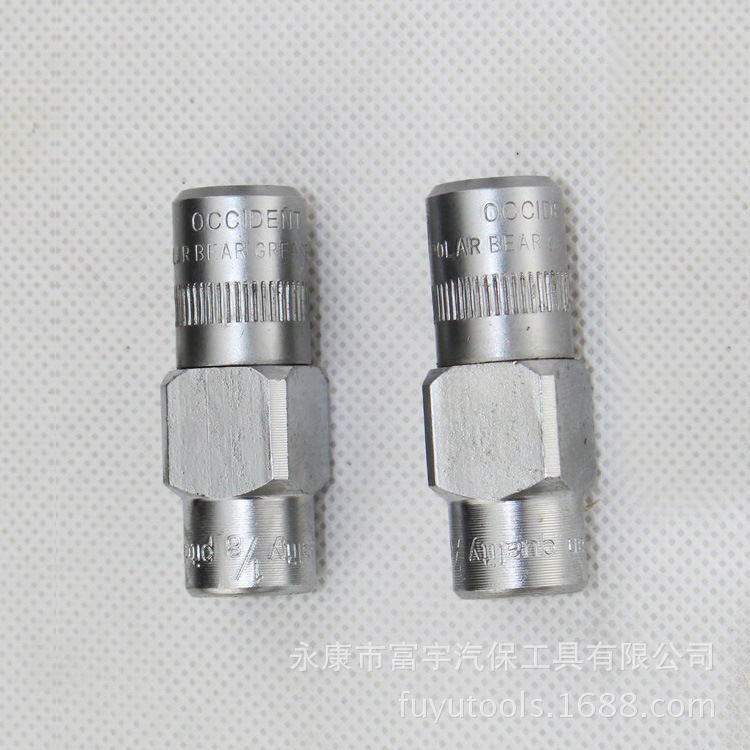 富宇平嘴博士枪头平咀 高档黄油枪平嘴 高压平头厂家直销 FY-115