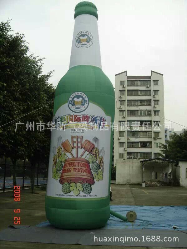 充气瓶子充气瓶子模型充气饮料广告充气啤酒瓶子充气罐头拱门模型