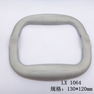 Iron automatic stamping 130*120mm hand-in-hand iron 0405 handle iron shell leather case cosmetic case handle