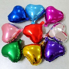 18寸爱心铝膜气球婚庆布置用品心形气球生日派对五角星铝膜气球