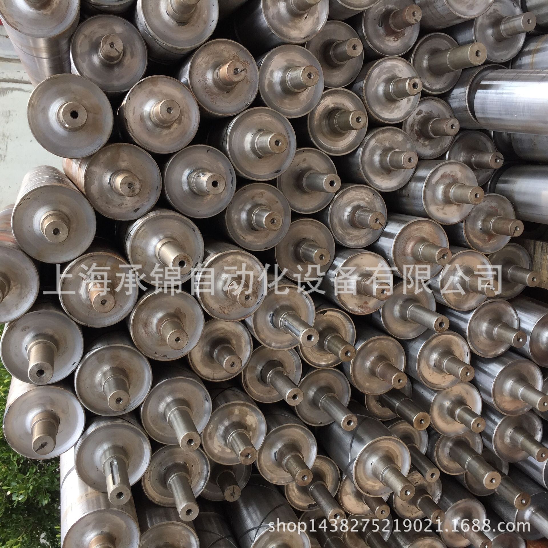 厂家供应输送机滚筒车制滚筒包胶滚筒上海滚筒加工
