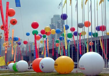 空飘气球批发  升空气球 各种充气产品 厂家直销品质保证