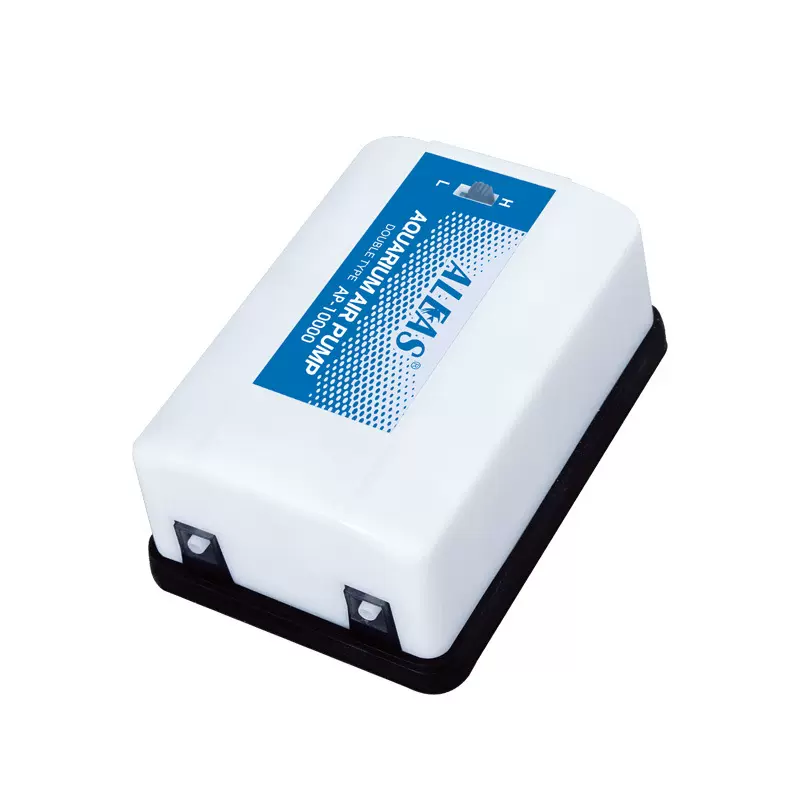 金利佳充氧泵打氧增氧机小型氧气泵双孔养鱼氧气泵迷你鱼缸用