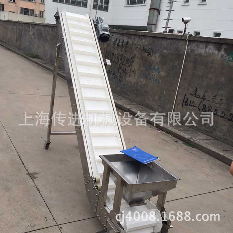 供应非标提升机 带式提升机 夹瓶式提升机 裙边爬坡提升机