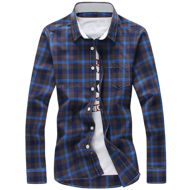 Men's colored shirt for leisure