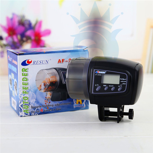 Fish tank feeder RESUN ornamental fish automatic feeder 20032005 aquarium feed feeder AF2009D