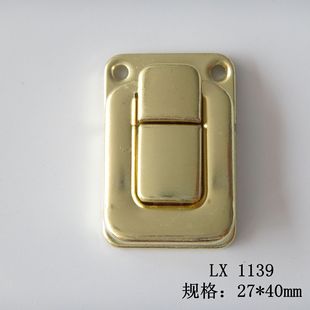 Factory production and sales high quality gift box lock wooden box lock Taiping buckle Chinese lock large, medium and small Japanese word lock