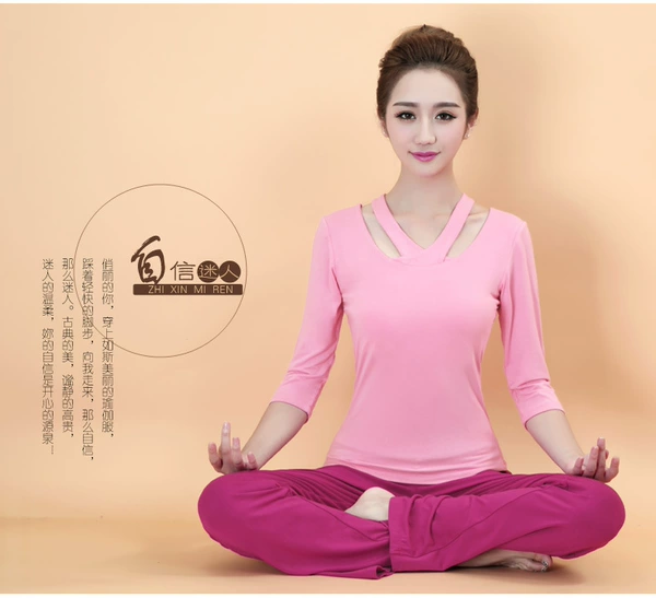Gentle powder+coral red mid -sleeve
