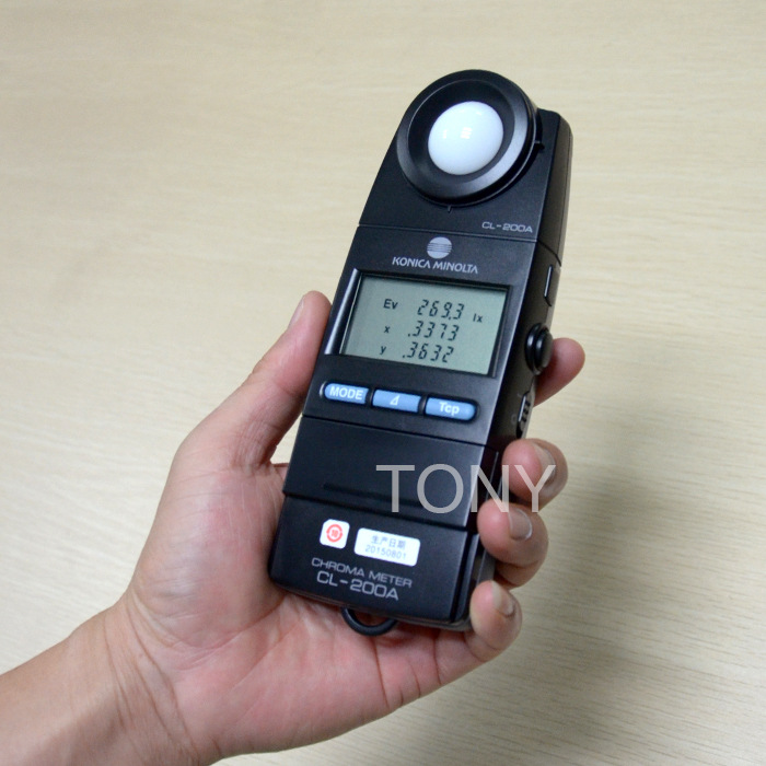 柯尼卡美能达色差计色彩照度计CL-200A色彩数字照度计