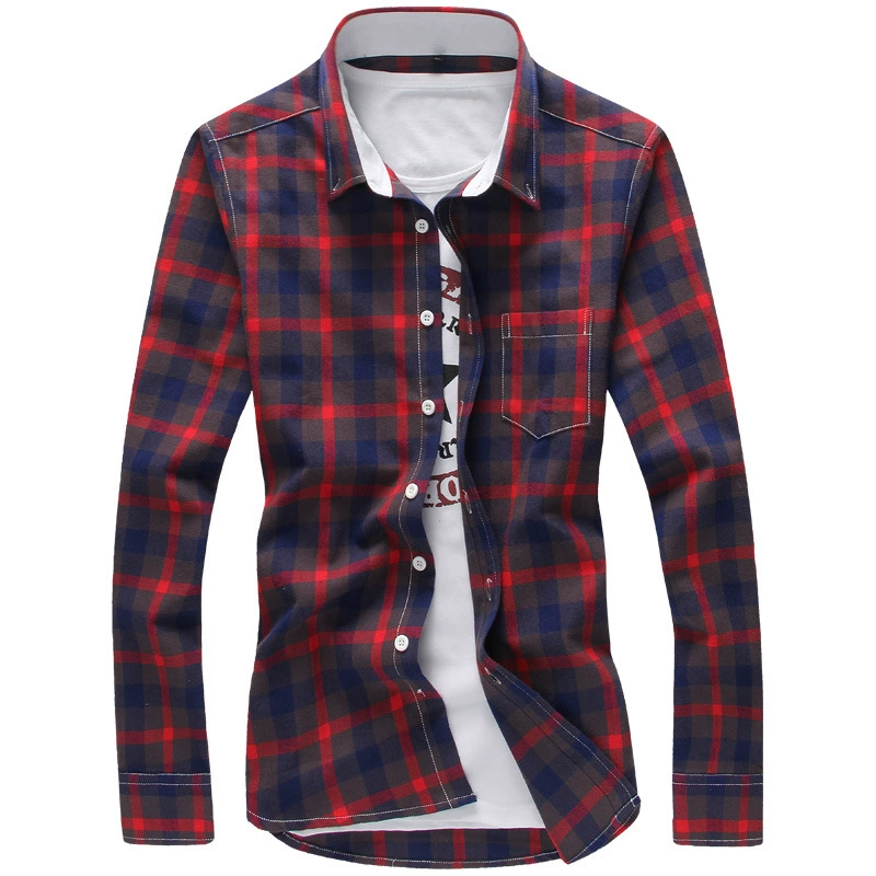 Men's colored shirt for leisure