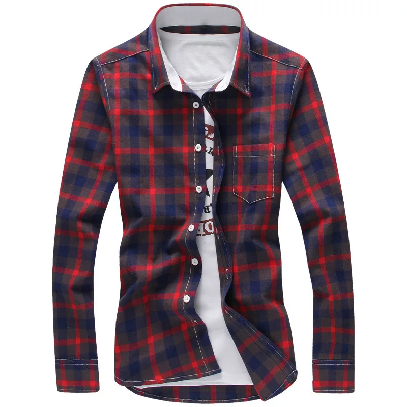 Men's colored shirt for leisure