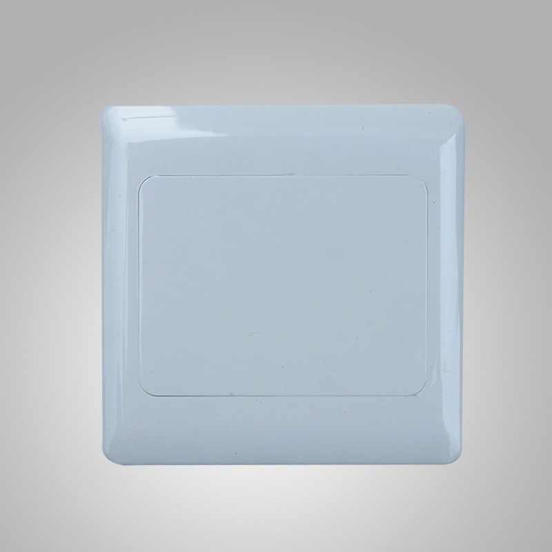 【厂家现货】家用装修多功能86型雅白色空白面板挡板 空白面批发