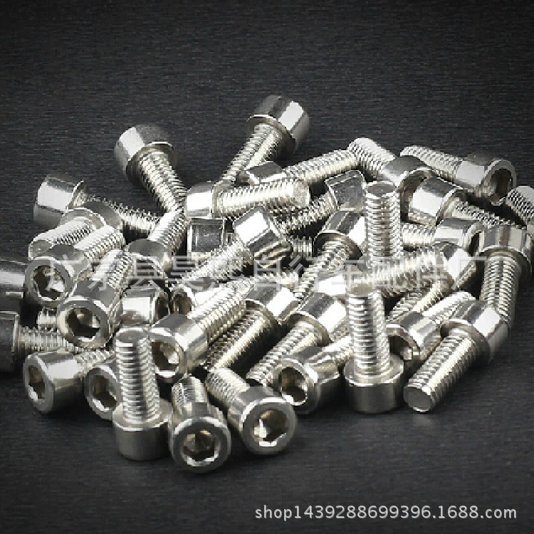 Винт стойки чайника винт полки велосипеда винт для горного велосипеда винт с шестигранной головкой винт из нержавеющей стали 5 мм Винт