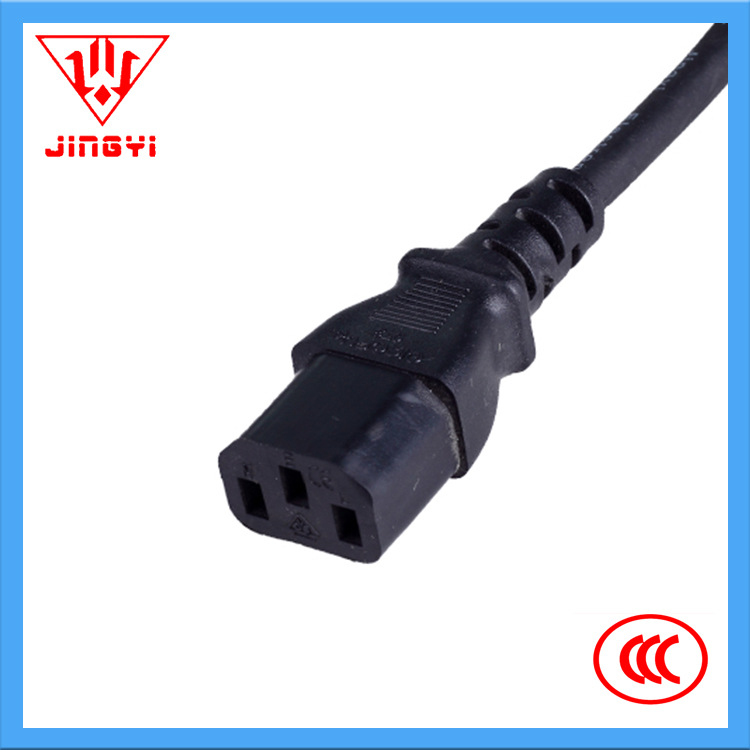 CCC国标电源线 JYT3三芯品字尾电源线 电脑通用插头电源线