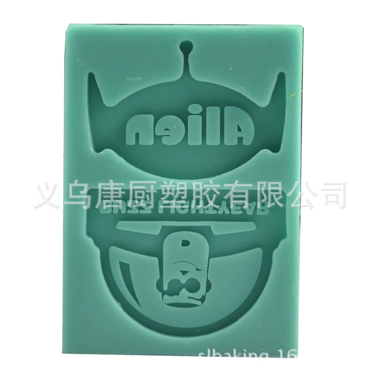 Bass Light Year Alien Font Sugar Cake Mold Animation Bass Light Year Font Sugar Silicone Tool Silicone Mold