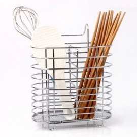 厨房不锈钢筷子笼 椭圆形筷笼 厨房筷子盒筷子筒