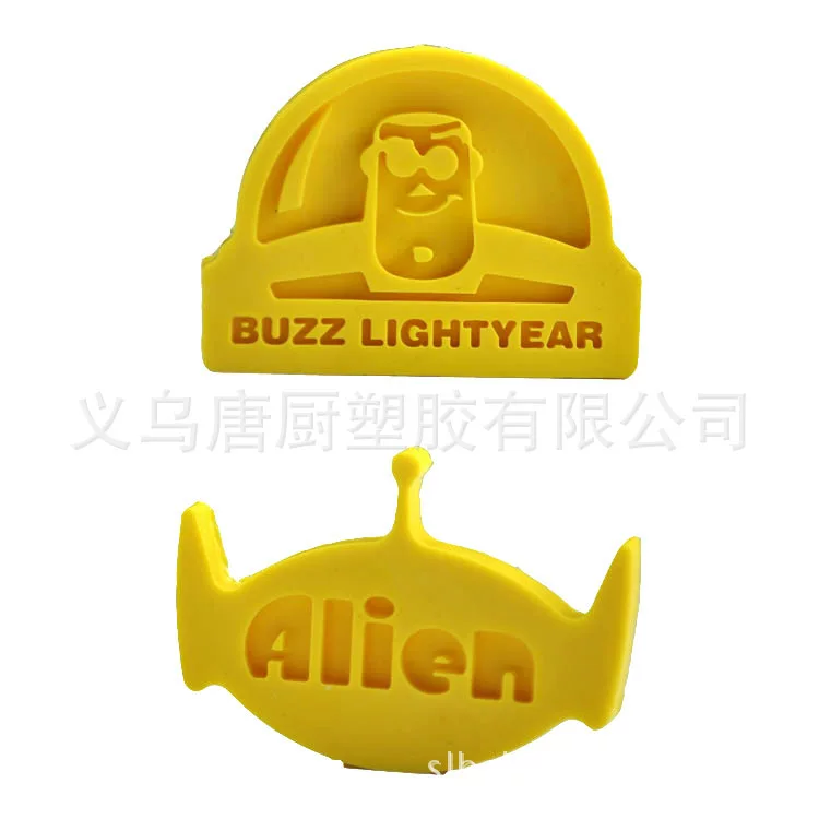 Bass Light Year Alien Font Sugar Cake Mold Animation Bass Light Year Font Sugar Silicone Tool Silicone Mold