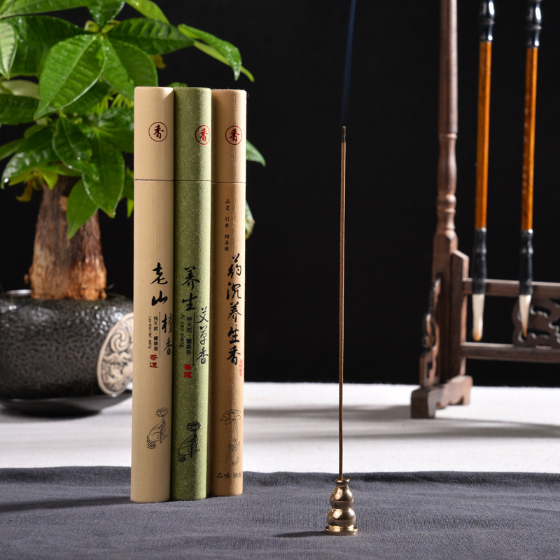Sandalwood line incense 20g agarwood line incense old mountain sandalwood line incense Wormwood line incense health three incense auxiliary sleeping black sink line incense